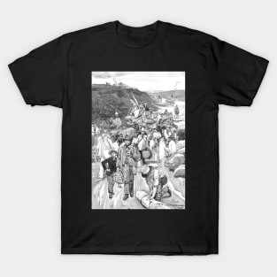 Victorian gold rush, Victoria, Australia T-Shirt